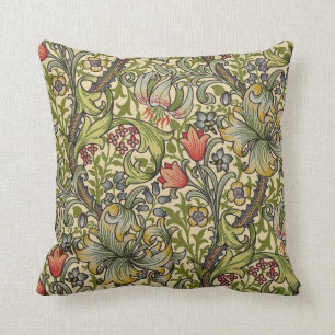 William Morris Golden Lilie Kissen