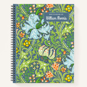  William Morris Golden Lily 1899 CC1228 Sketchbook Notizbuch