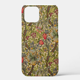 William Morris Golden Lily Antikes Blumenmuster iPhone 12 Hülle