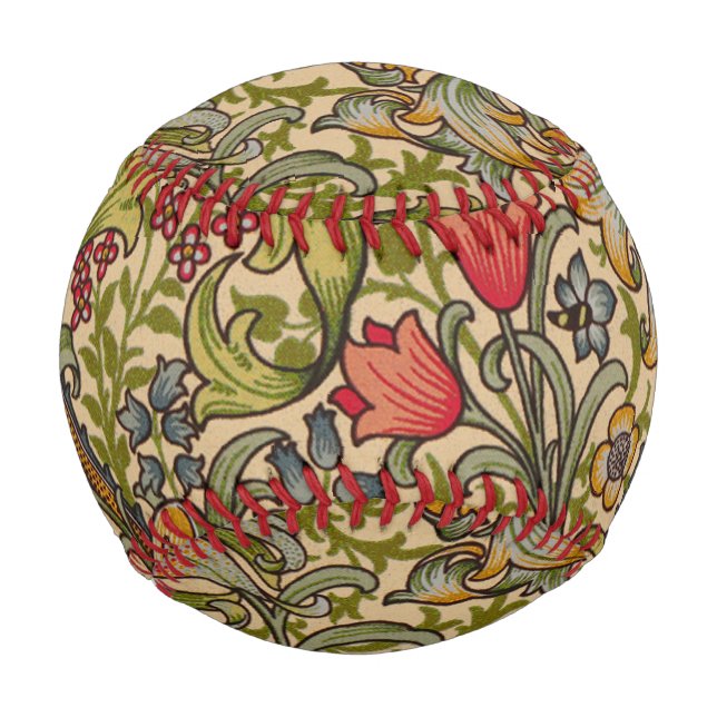 William Morris Golden Lily Antique Baseball (Vorderseite)