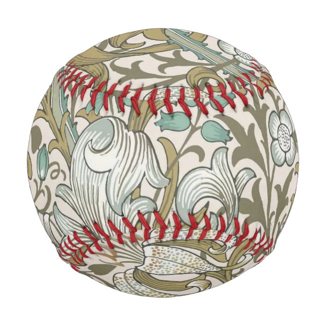 William Morris Golden Lily Blue Gold Classic Baseball (Vorderseite)