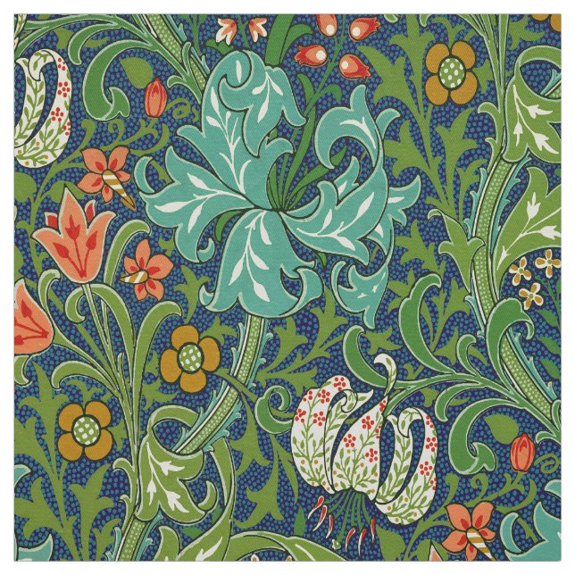 William Morris Golden Lily Blumenmuster Stoff (Muster)