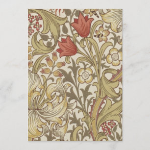 William Morris Golden Lily Einladung