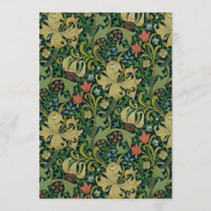 William Morris Golden Lily Einladung