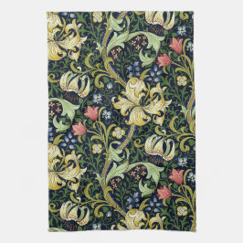 William Morris Golden Lily Floral Pattern Geschirrtuch