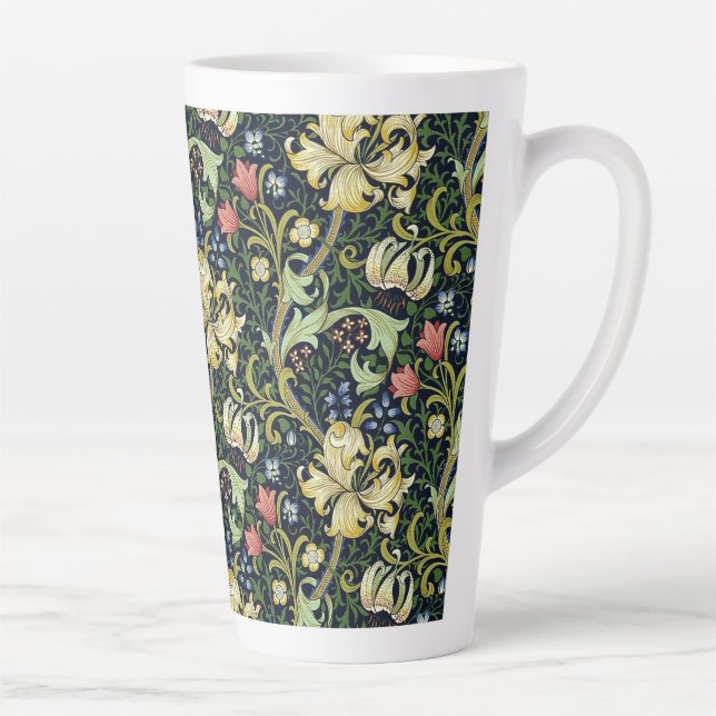 William Morris Golden Lily Floral Pattern Milchtasse (Rechts)