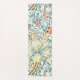 William Morris Golden Lily Floral Pattern Yogamatte