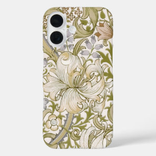 William Morris Golden Lily Garten Blumen Klassiker iPhone 16 Hülle