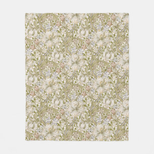 William Morris Golden Lily Garten Blumen Klassiker Fleecedecke
