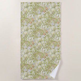 William Morris Golden Lily Garten Blumen Klassiker Strandtuch