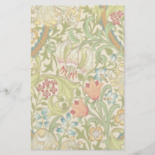 William Morris Golden Lily Vintag Pre-Raphaelite Briefpapier