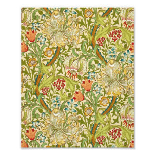 William Morris Golden Lily Vintag Pre-Raphaelite Fotodruck