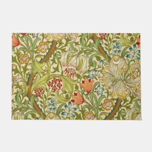 William Morris Golden Lily Vintag Pre-Raphaelite Fußmatte