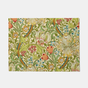 William Morris Golden Lily Vintag Pre-Raphaelite Fußmatte