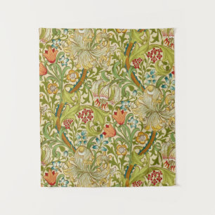 William Morris Golden Lily Vintag Pre-Raphaelite Wandteppich