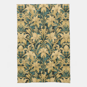 William Morris Golden Lily Vintage Präraffaelit Geschirrtuch