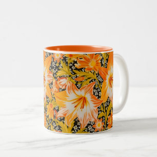 William Morris Golden Lily Vintage Präraffaelit Zweifarbige Tasse