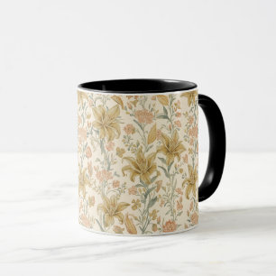 William Morris Golden Lily Vintage Pre-Raphaelite Tasse