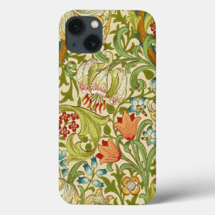 William Morris Golden Lily Vintage Vor-Raphaelite iPhone 13 Hülle