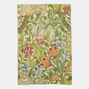 William Morris Golden Lily Vintage Vor-Raphaelite Geschirrtuch