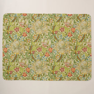 William Morris Golden Lily Vintage Vor-Raphaelite Sherpadecke