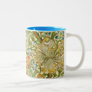 William Morris Golden Lily Vintage Vor-Raphaelite Zweifarbige Tasse