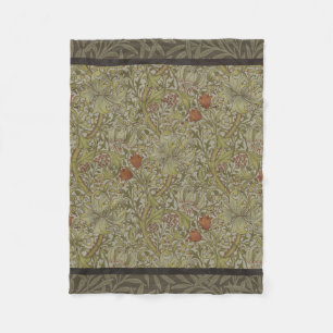 William Morris Golden Lily Weidenzweig-Muster Fleecedecke