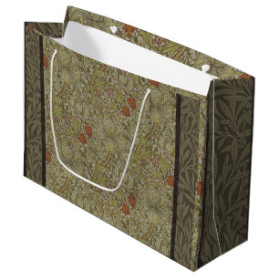 William Morris Golden Lily Weidenzweig-Muster Große Geschenktüte