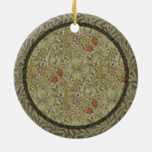 William Morris Golden Lily Weidenzweig Muster Keramik Ornament