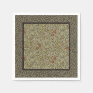 William Morris Golden Lily Weidenzweig Muster Serviette