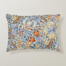 William Morris Goldene Lilie viktorianische Tapete Dekokissen