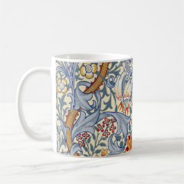 William Morris Goldene Lilie viktorianische Tapete Kaffeetasse