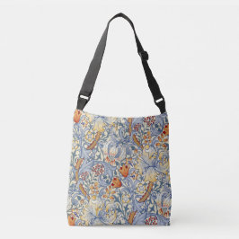 William Morris Goldene Lilie viktorianische Tapete Tragetaschen Mit Langen Trägern