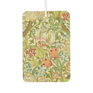 William Morris Goldene Lilie Vintage Prä-Rafaeliti Autolufterfrischer