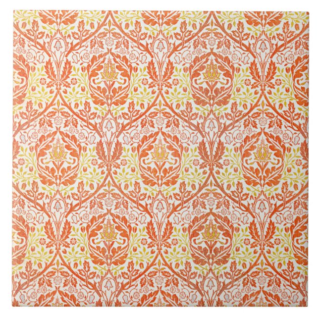 William Morris, Goldener Zweig, Fliese (Vorderseite)