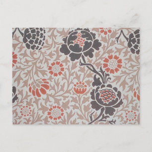 William Morris Grafton Botanic Art Design Postkarte