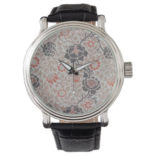 William Morris Grafton Botanische Kunstgestaltung Armbanduhr
