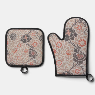 William Morris Grafton Botanische Kunstgestaltung Ofenhandschuh & Topflappen-Set