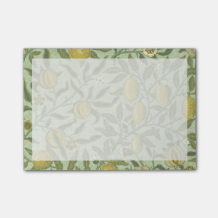William Morris Granatapfel-Frucht-Design Post-it Klebezettel