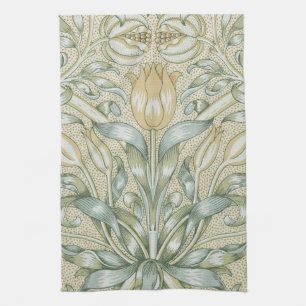 William Morris Granatapfel-Muster Antike Lilie Geschirrtuch