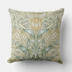 William Morris Granatapfel-Muster Antike Lilie Kissen
