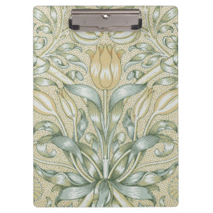 William Morris Granatapfel-Muster Antike Lilie Klemmbrett