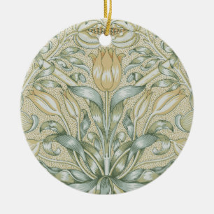 William Morris Granatapfel-Muster Antique Lily Keramik Ornament