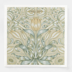 William Morris Granatapfel-Muster Antique Lily Serviette
