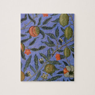 William Morris Granatapfel Tapete Puzzle