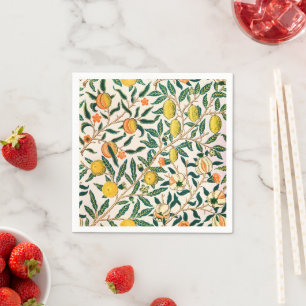 William Morris Granatapfel Vintage Serviette