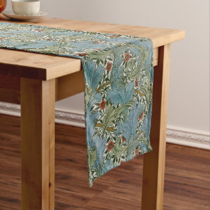 William Morris Granville Vintage Blumenmuster Großer Tischläufer