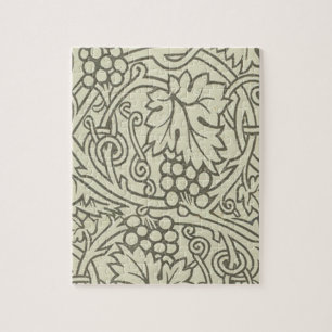 William Morris Grapevine Green Wallpaper Puzzle