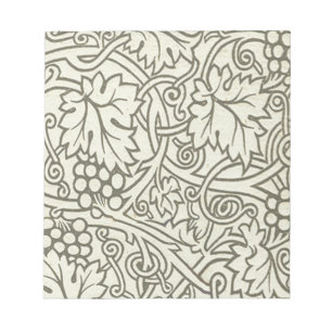 William Morris Grapevine Sage Wallpaper Notizblock