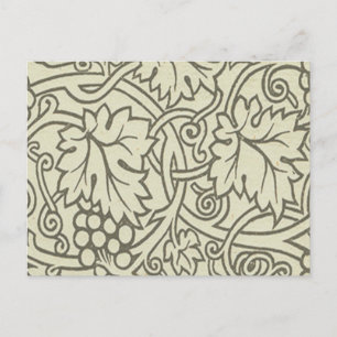 William Morris Grapevine Sage Wallpaper Postkarte